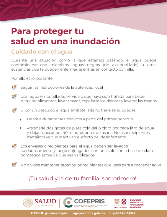 Recomendaciones Sanitarias En Emergencias Sanitarias De Mayo Del